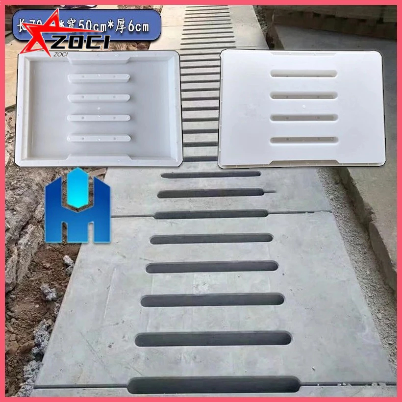 Nhiều kiểu dáng khác nhau Khuôn gạch lát sàn Khuôn xi măng Đường rãnh xi măng Tấm rãnh thoát nước Khuôn nhựa cống thoát nước Vỏ bọc tốt Dụng cụ mài mòn Vỏ xi măng Mẫu 1