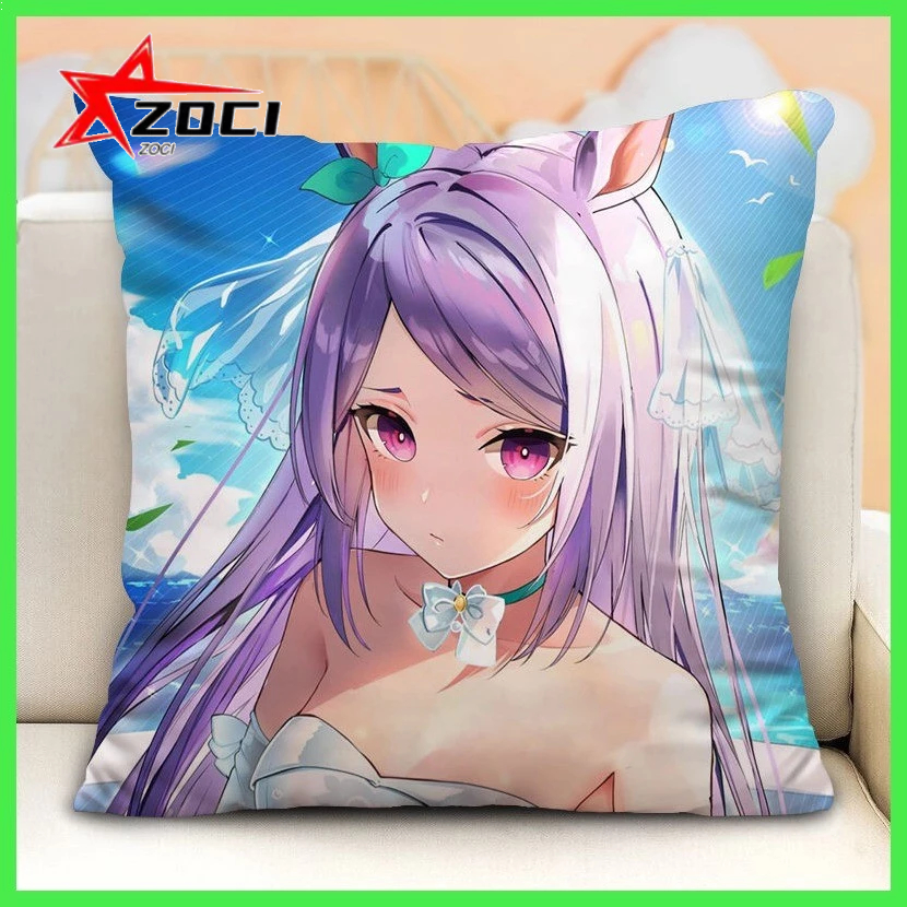 Gối Umamusume: Pretty Derby Racing Girl Gối Đệm Đông Trung Quốc Biển Hoàng Đế Anime Đệm Thắt Lưng Cho Ô Tô Gối Vuông