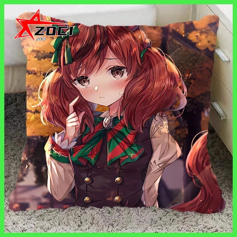 Gối Gối Gối Umamusume: Pretty Derby Horse Racing Girl Ngoại Vi Gối Đông Trung Quốc Biển Hoàng Đế Phantom Thần Anime Gối Hai Chiều Ký Túc Xá Đầu Giường Trường Quà Tặng Sinh Nhật