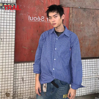 Sơ mi xanh dương