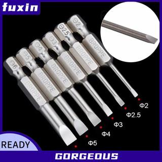 [Fuxin] 6 Dụng cụ khoan mũi khoan đầu phẳng bằng thép hợp kim