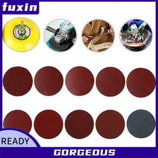 [Fuxin] 100 miếng đệm đĩa chà nhám 3 inch 75mm & chà nhám 80 - 3000 Giấy nhám Grit