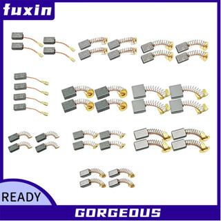 [Fuxin] 40 Cái 10 Kích Thước Bàn Chải Carbon Động Cơ Điện Thay Thế Cho Dụng Cụ Điện