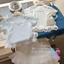 Áo thun bé gái phong cách mới mùa hè / Áo ngắn tay ren ren Hàn Quốc
