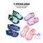Giày Sandal Trẻ Em Mùa Hè Phong Cách Mới Đế Mềm Giày Đi Biển Trẻ Em Thoáng Khí Chống Va Chạm Velcro Lộn
