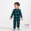 Bộ Đồ Ngủ Pijama Gia Đình Họa Tiết Caro Bằng Vải cotton Thời Trang Giáng Sinh