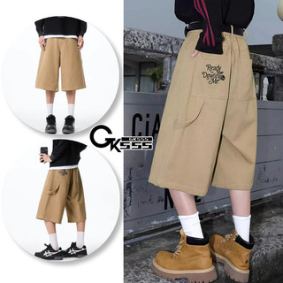 Quần short nam GKSSS Thời trang Mỹ retro hip-hop hợp thời trang thương hiệu quần short phong cách trung tính