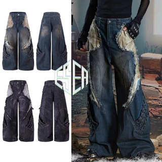 Quần jean nam ESEA, thiết kế thương hiệu thời trang cổ điển kiểu Mỹ, phong cách unisex chất lượng cao.