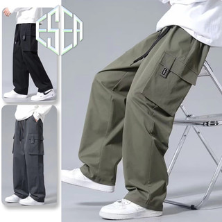 Quần nam chất lượng cao phong cách unisex thời thượng, nhiều túi