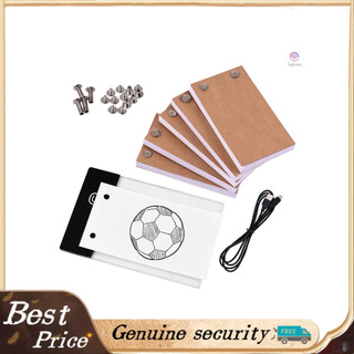 ✨Flip book kit với light pad led light box tablet 300 tờ giấy vẽ flipbook với vít ràng buộc để vẽ theo dõi hoạt hình phác thảo phim hoạt hình sáng tạo #yingerjian