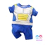 Áo Liền Quần Hóa Trang Nhân Vật Son Goku Dragon Ball Z Cho Bé Trai Sơ Sinh