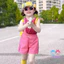 Bộ Đồ Mùa Hè Bé Gái Phong Cách Mới Trung Nhỏ Trẻ Em Phiên Bản Hàn Quốc Hai Mảnh Áo Vest Trẻ Em Quần Short
