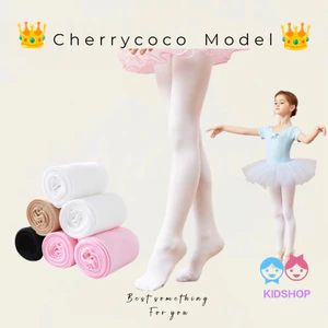 Tất khiêu vũ trắng cho trẻ em / Quần lót đặc biệt múa ba lê cho bé gái