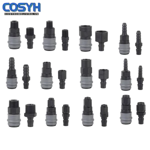 SP + PP SH + PH SF + PF SM + PM Phụ kiện khí nén loại C Đầu nối ống PU tự khóa