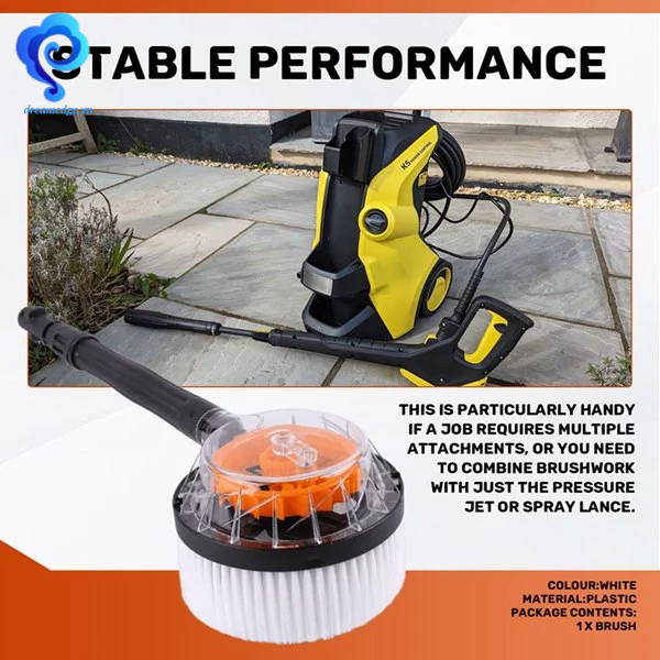 Chổi Tròn Xoay Chuyên Dụng Cho Máy Rửa Áp Suất Cao Karcher K2/K3/K4/K5/K6/K7