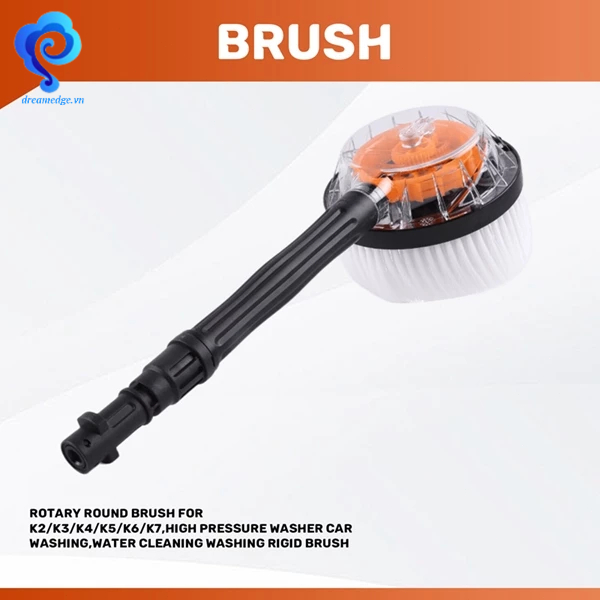 Chổi Tròn Xoay Chuyên Dụng Cho Máy Rửa Áp Suất Cao Karcher K2/K3/K4/K5/K6/K7