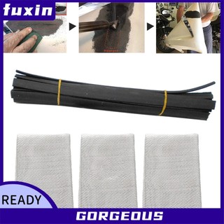 [FUXIN] 10 Que hàn nhựa 23x1cm với 3 lưới sửa chữa cho cản PP để sửa chữa thuyền Kayak