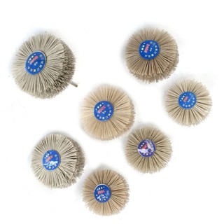 [FUXIN] Đầu mài bàn chải bánh xe Nylon mài mòn 80-600Grit Đánh bóng đồ gỗ