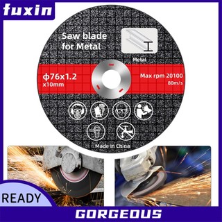 [FUXIN] 1 Đĩa cắt 3in 76mm Đĩa mài nhựa tròn Máy mài góc
