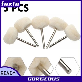 [FUXIN] 5 Chiếc Bàn Chải Đánh Bóng Len 2,35 Mm Hoàn Thiện Bóng Bánh Xe Đánh Bóng Đầu Mài