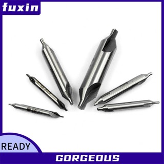 [FUXIN] 5 CÁI Máy tiện HSS Công cụ kết hợp Bit Countersink Tackle Center Spotting Drill Mill