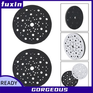 [FUXIN] Miếng đệm giao diện 6 inch 150mm & Miếng bọt biển mềm Đánh bóng chà nhám 70 lỗ