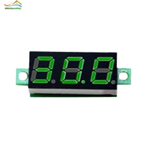 Vôn kế kỹ thuật số Minimun LED 3 dây 0,28\ "DC0-100V Kết nối ngược để bảo vệ