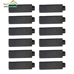 12 chiếc 4x5.5x17mm Bàn chải Carbon Động cơ neo Máy sấy tóc điện Bộ chung
