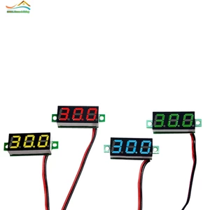 Vôn kế kỹ thuật số Minimun LED 0,28 inch DC2.5-40V bảo vệ kết nối ngược