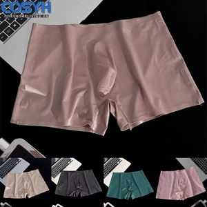 Quần Short Boxer ice silk siêu mỏng có túi bulge pouch - Đồ lót