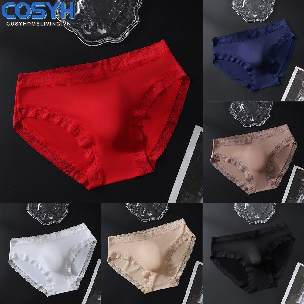 [COSYH] Quần đùi nam siêu mỏng Ice Silk có túi và xẻ ngang