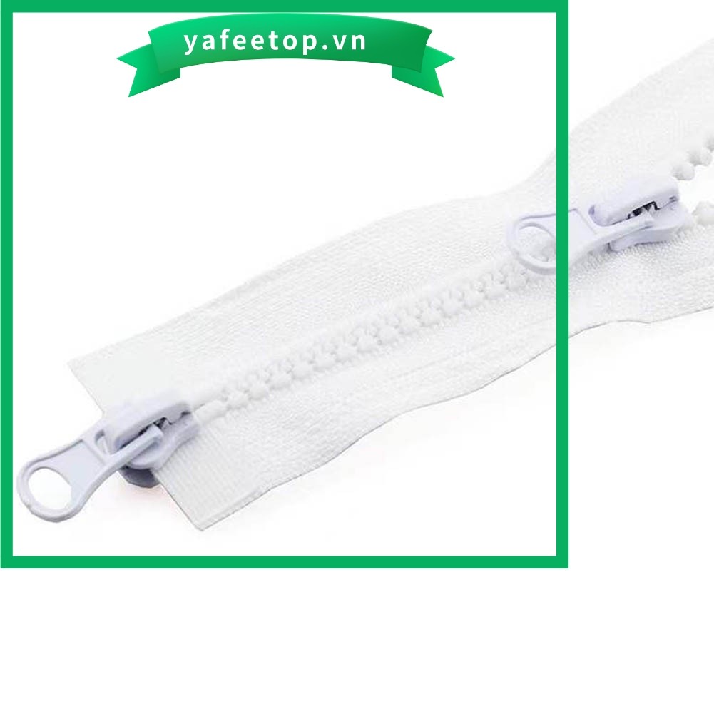 [TOP] Kích thước khóa kéo 2 chiều 50 / 60cm #5 Mở End Double Slider Dây buộc chắc chắn