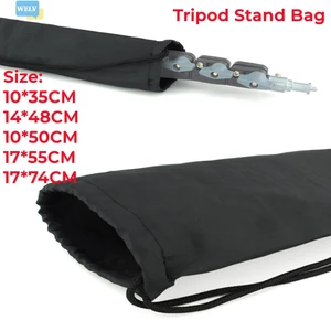 < Welv > Túi xách có dây rút 35 / 50 / 55 / 74cm cho Mic Light Tripod Stand Umbrella❀