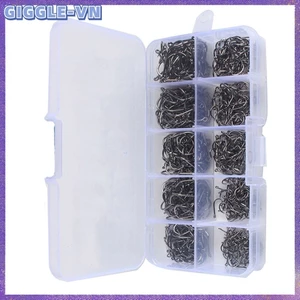 Bộ Móc Câu Thép Carbon Cao Cấp Cho Cá Bay (500/100 Chiếc)