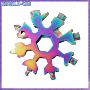 Cờ lê bông tuyết đa chức năng 18 trong 1 Hex Cross Tuốc nơ vít hình bát giác