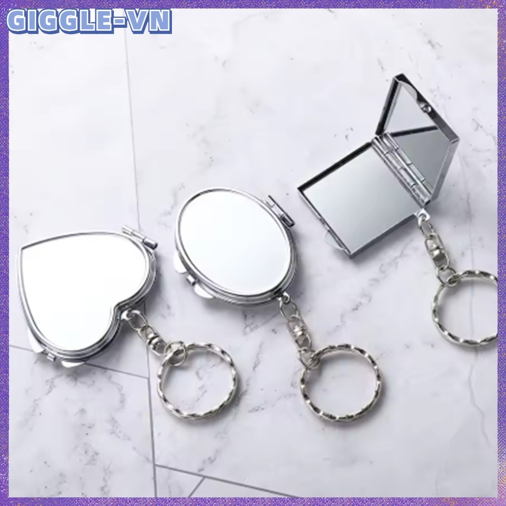 [GIGGLE] Móc khóa hình trái tim bằng kim loại