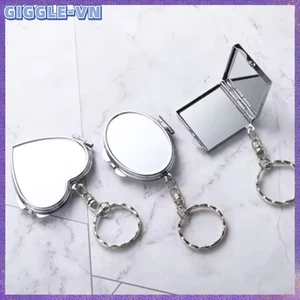 Móc khóa hình trái tim bằng kim loại