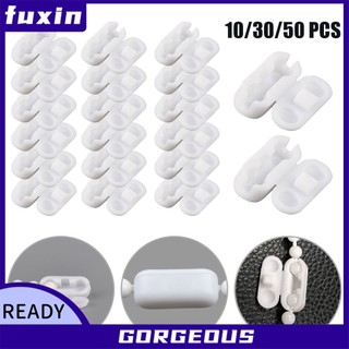 [FUXIN] Kẹp kết nối dây kéo mù cho con lăn xích nhựa Rèm dọc La Mã