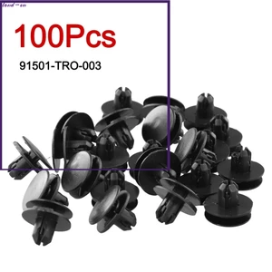 100 Chiếc Chắn Bùn Đẩy Loại Giữ Kẹp Cho Xe Honda Cho Acura 91501-TRO-003