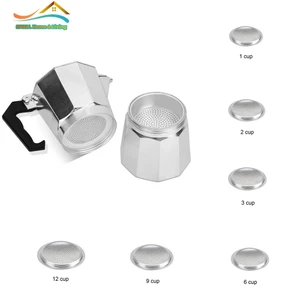 1 2 3 6 9 12 Cốc Phụ Tùng Gioăng Lọc Gioăng Lọc Phụ Kiện Cho Moka