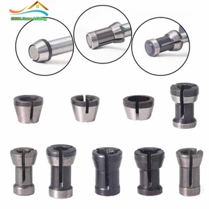 6 / 6.35 / 8mm Bộ định tuyến mũi mở rộng Collet Chuck Máy cắt tỉa khắc