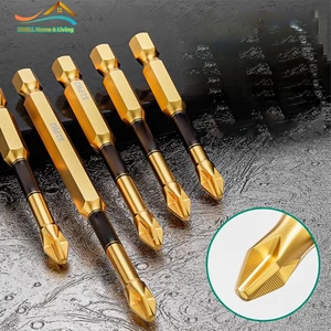 1 Đầu tuốc nơ vít nam châm 25-150mm, tuốc nơ vít có độ cứng cao, đầu lô