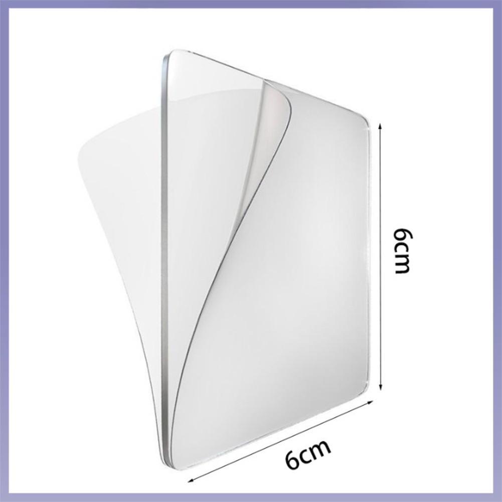 [LEYM-Giá thấp nhất] 6x6cm Đa chức năng trong suốt cho băng dán hai mặt liền mạch NANO