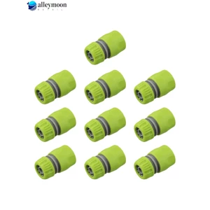 10 Đầu nối nước 4 điểm bằng nhựa màu xanh lá cây Kết nối rửa xe 1 / 2