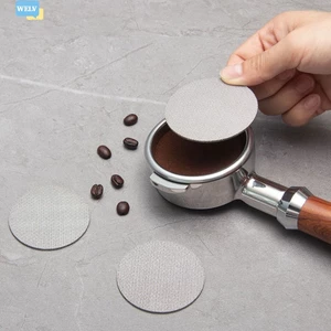 Màn hình Puck lọc cà phê bằng thép không gỉ 316 53mm cho phụ kiện Espresso❀