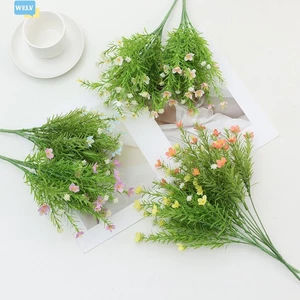 Hoa nhài nhân tạo Duofu Cây nhựa cho đám cưới ngoài trời tại nhà❀