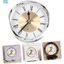 Tròn Vàng Bạc 89mm CHO Đồng Hồ Báo Thức CRYSTAL Chuyển Động Đồng Hồ Thạch Anh DIY❀