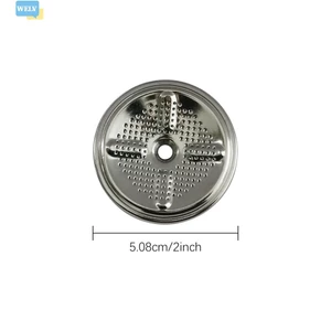 Bộ lọc màn hình vòi hoa sen bằng thép không gỉ Thiết kế đơn giản hiện đại 2 Inch❀