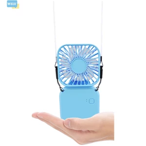 Quạt cổ USB di động với 3 cấp độ tốc độ Thiết kế có thể gập lại 180 độ được xây dựng ❀