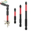 1 Đầu Lô Chống Trơn Trượt Từ Tính 50-90mm PH2 Tua Vít Chữ Thập Chuôi Lục Giác Màu Đỏ